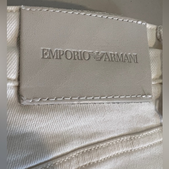 👖NWT! Emporio Armani White Jeans - Picture 2 of 10